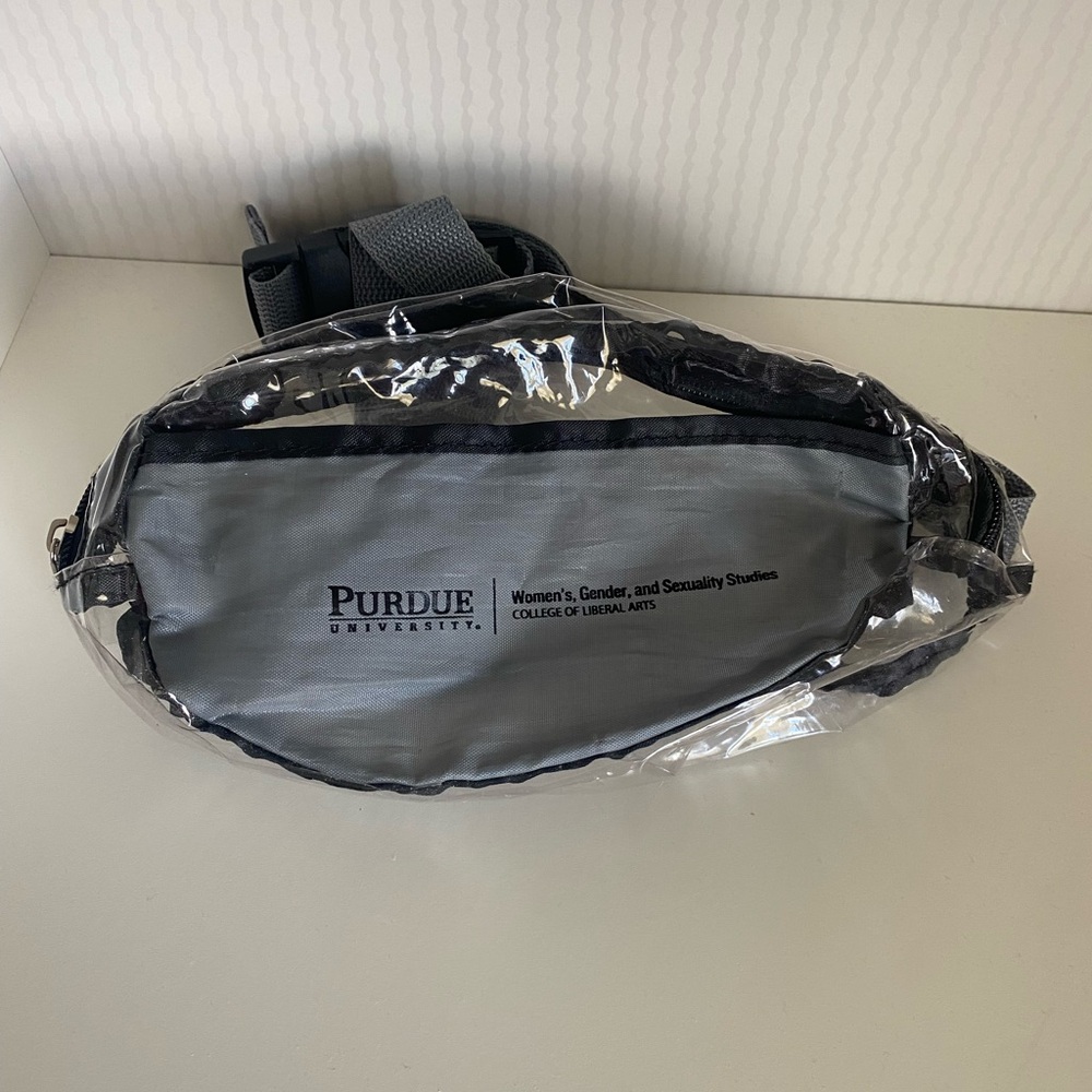 Purdue clear Fanny pack